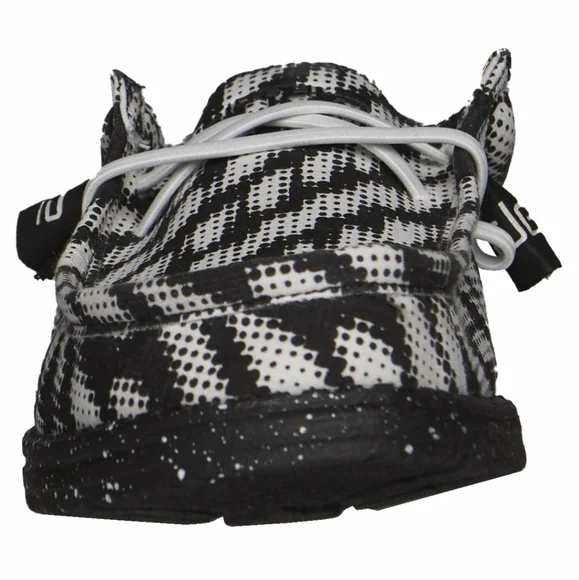 Men's HEY DUDE Wally Coast Grid Shoes - Picture 4 of 6